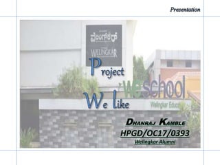 Project WeLike Welingkar (Marketing Management) - Dhanraj Kamble
