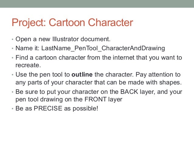 vectors and pen tool