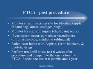 Presentation PTCA | PPTX