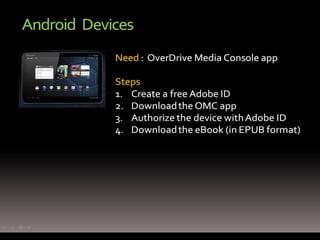 eBook & eAudiobooks Training Presentation