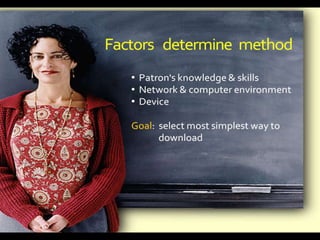 eBook & eAudiobooks Training Presentation