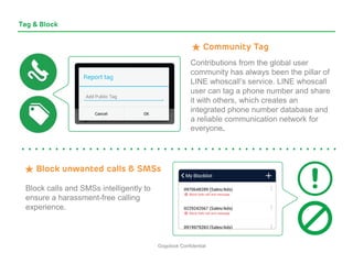Gogolook Confidential 
★Community Tag 
★Block unwanted calls & SMSs 
Contributions from the global user community has alwa...