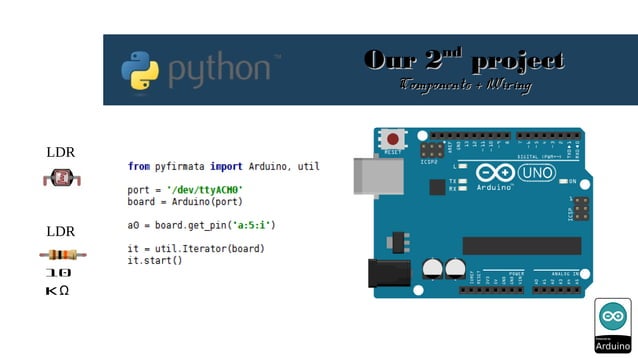 Python Programming for Arduino | PPT