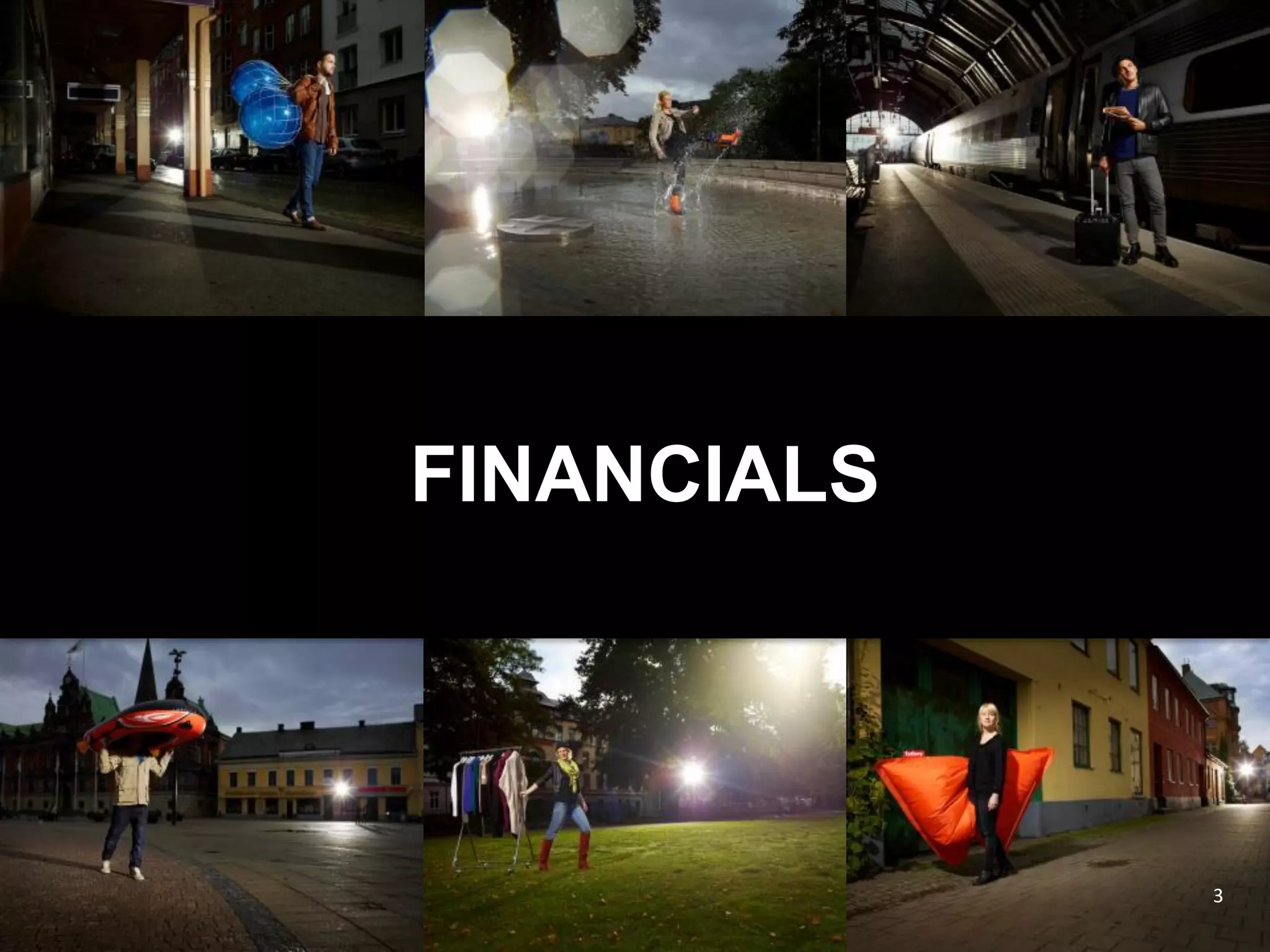 FINANCIALS
3
 