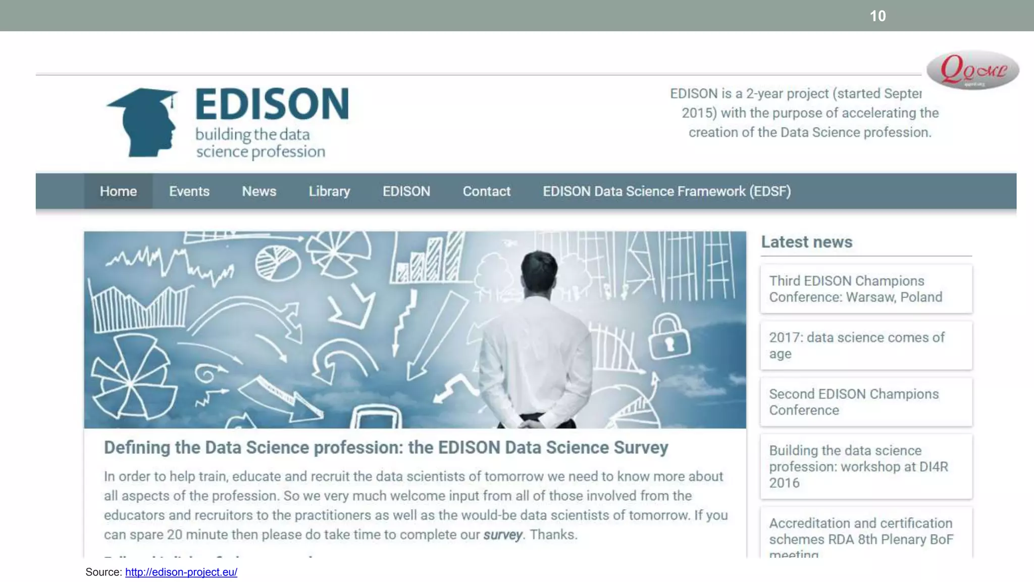 Source: http://edison-project.eu/
10
 