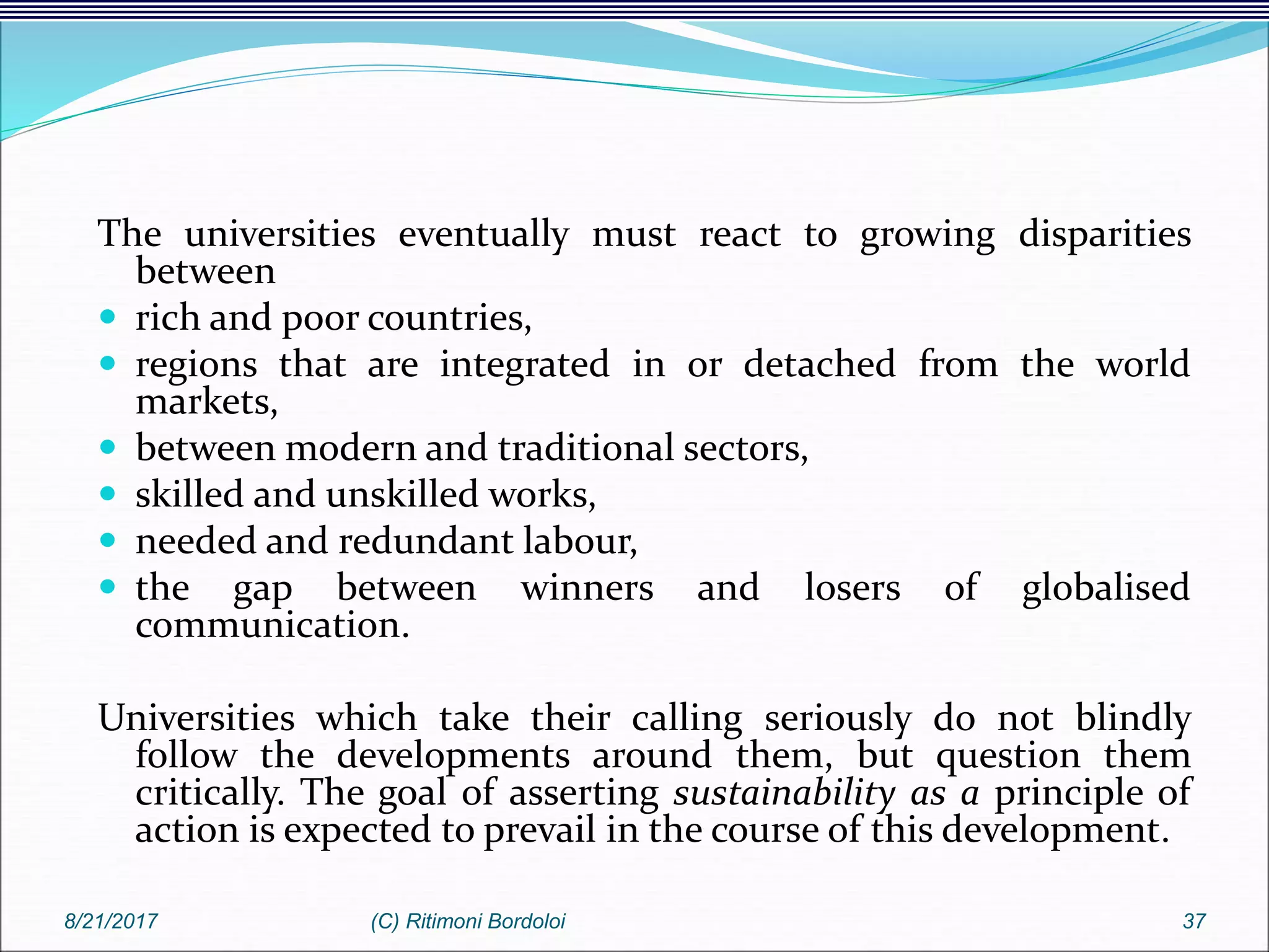 Higher Education: Challenges and Prospects | PPT