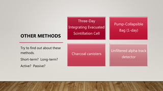 Presentation radiation (Radon) | PPTX