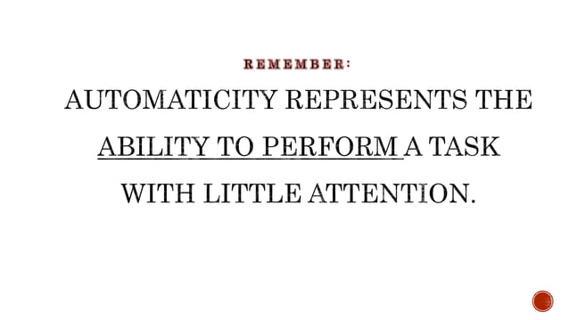 Reading Automaticity by David LaBerge and S Jay Samuels | PPTX ...