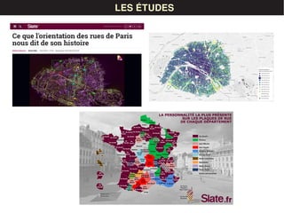 LES DONNÉESLES ÉTUDES
 