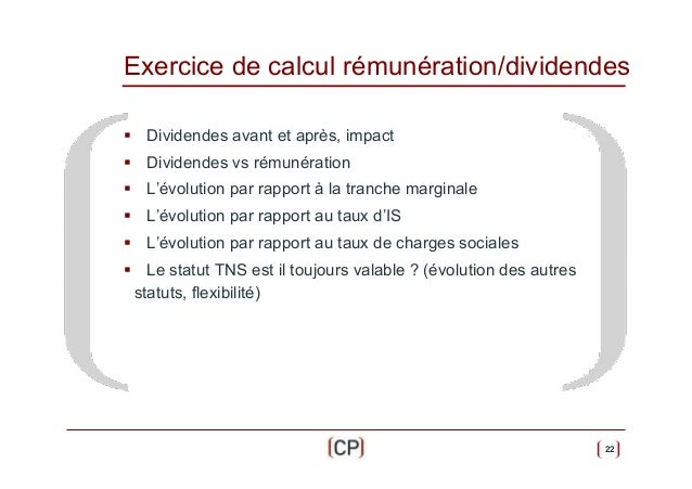 Boni de liquidation et rsi Boni de liquidation et rsi