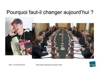 Pourquoi faut-il changer aujourd’hui ?