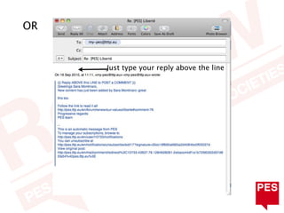 OR


     Just type your reply above the line
 