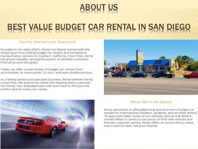 Cheap Rental Cars San Diego >> Renty Car Rental Cheap Rental Cars San Diego >> Renty Car Rental