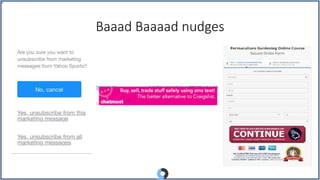 Baaad Baaaad nudges
 