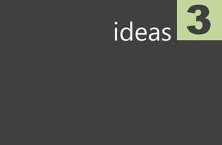 1
ideas 3
 