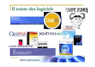 83
Il existe des logiciels
 