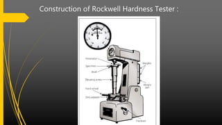 rockwell hardness-test | PPTX