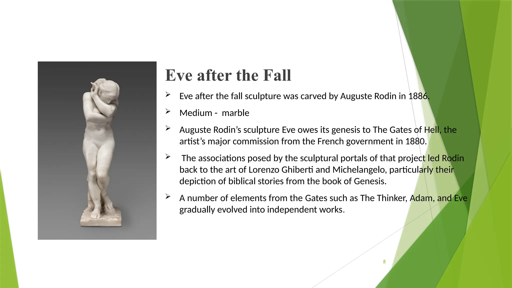 Marble Sculpture - Augustre Rodin (presentation by E.M.Mahesh ...