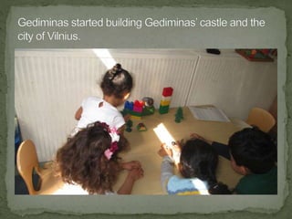 Presentation 'role playing gediminas' dream'