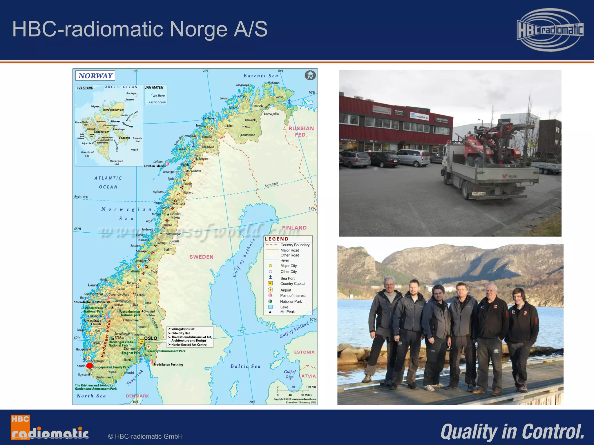 © HBC-radiomatic GmbH
HBC-radiomatic Norge A/S
 