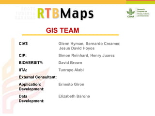 Online Atlas of Roots, Tubers and Banana Crops