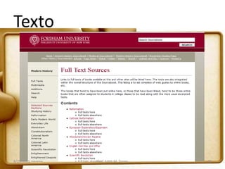 Texto
8/29/2011 Prof. Edith M. Torres 28
 