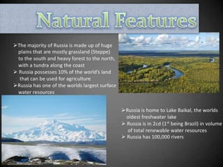 Russia - The Country