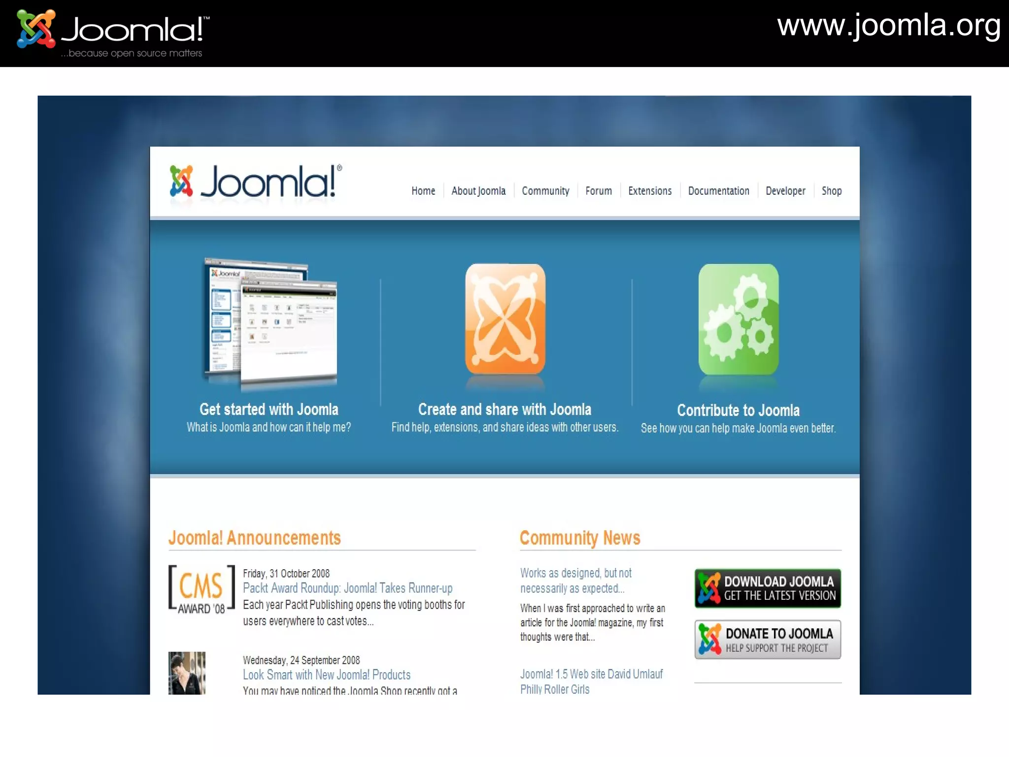 www.joomla.org 