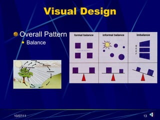 Visual Design Overall Pattern Balance 