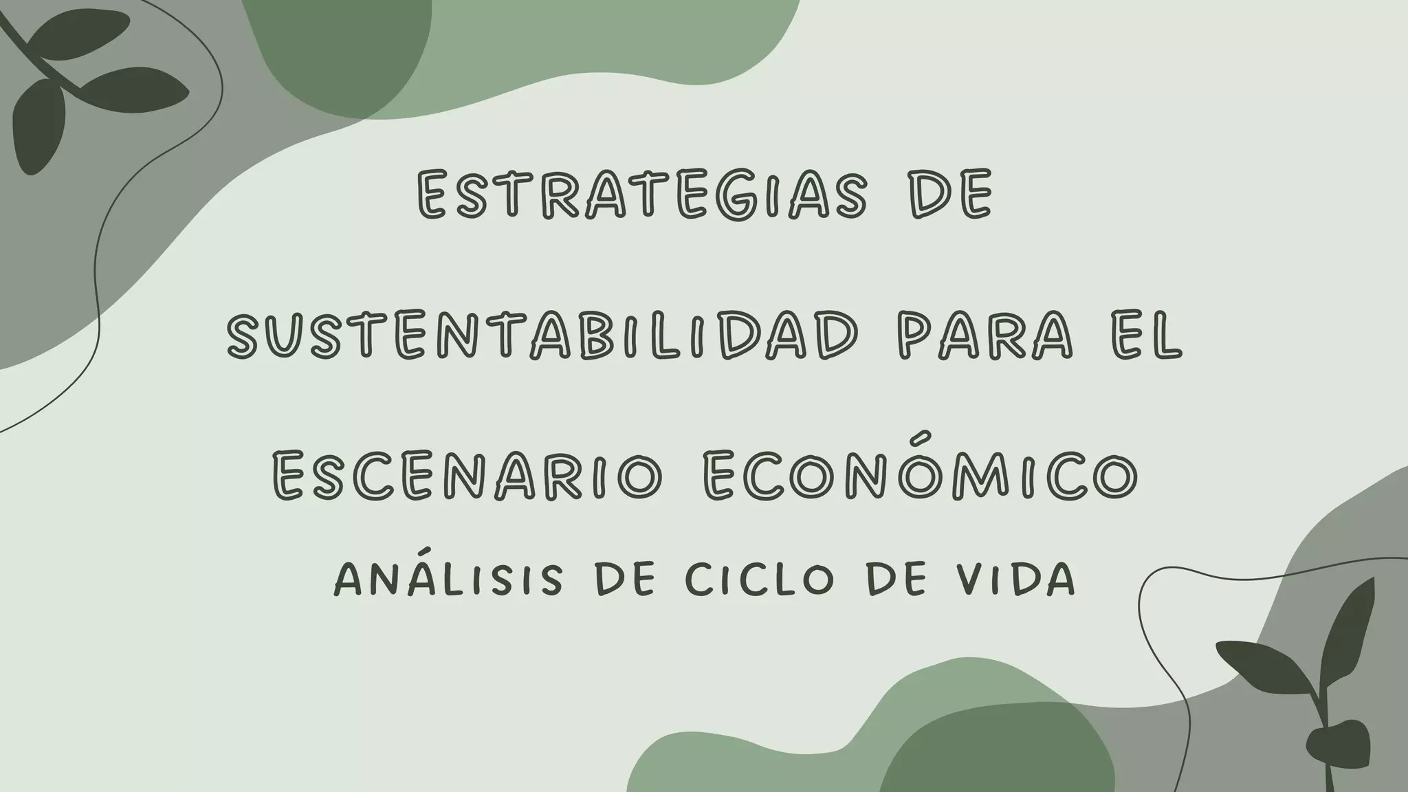 Estrategias de sustentabilidad para el escenario economico | PDF