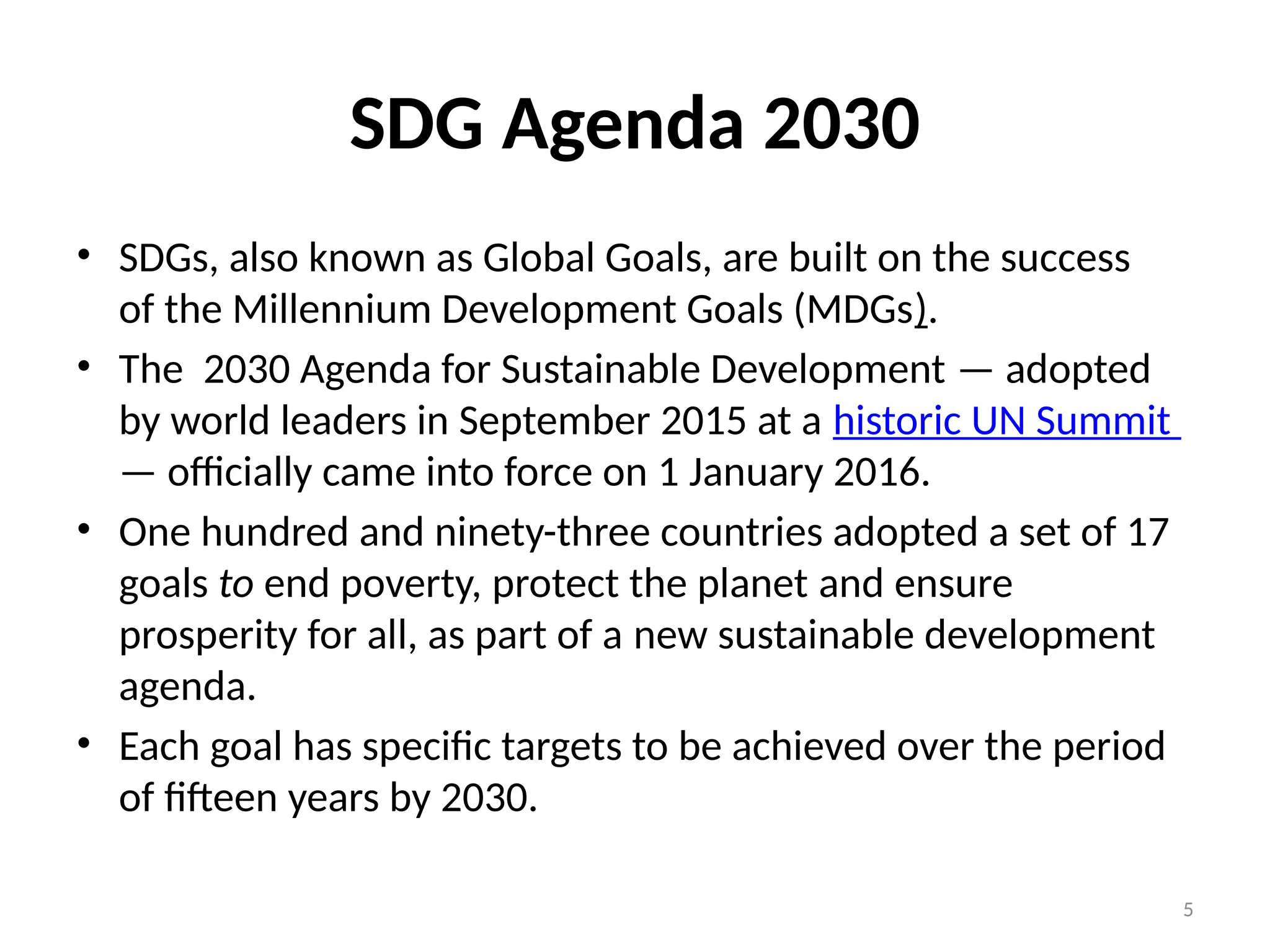 Nepal signed the 2030 Sustainable Development Agenda agreed by the ...