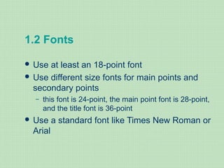 PowerPoint Presentations tips | PPT