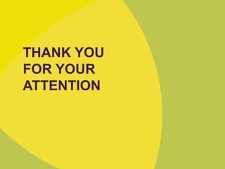 THANK YOU
FOR YOUR
ATTENTION
 