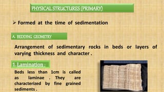 Presentation on sedimentary structures .pptx