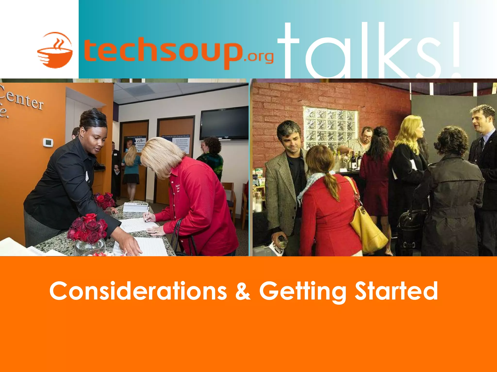 Considerations & Getting Started 