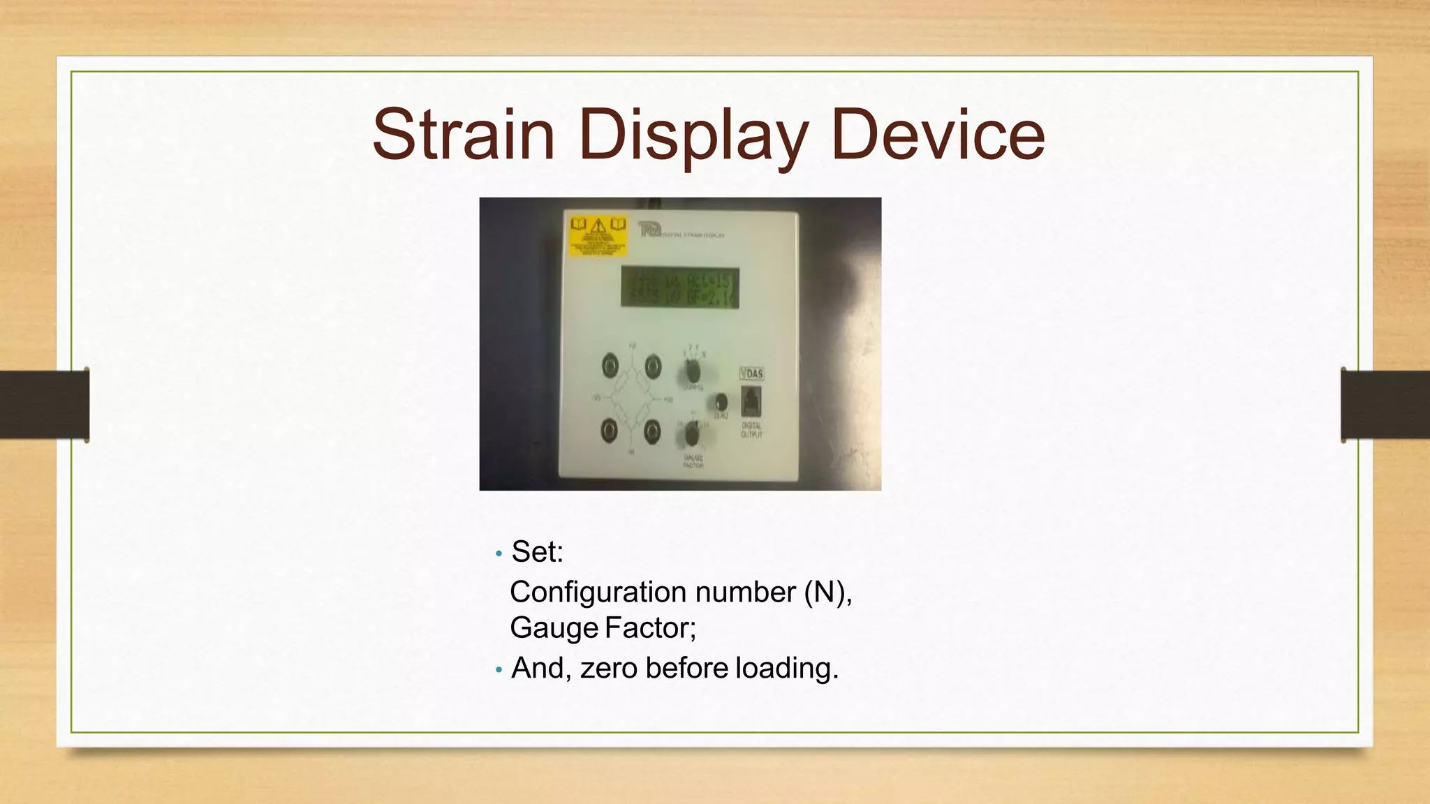 Strain Display Torsion and strain gauge . | PPTX