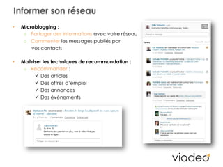 Pourquoi communiquer sur les médias sociaux ?Toucher une forte audienceCommuniquer de façon plus performante et plus cibléeContrôler son image en ligneTravailler sa relation client