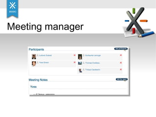 Meeting manager 