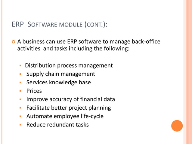 Presentation sap | PPTX