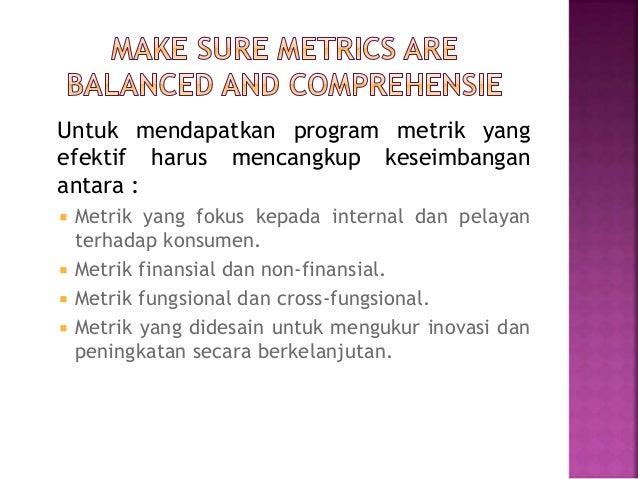 CORE Discipline 5: Use Metrics to Drive Business Success 