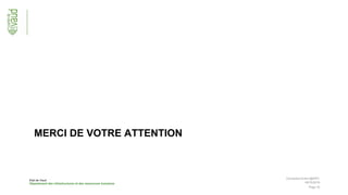 Etat de Vaud
Département des infrastructures et des ressources humaines
Page 18
MERCI DE VOTRE ATTENTION
09/10/2018
Connected Event @EPFL
 