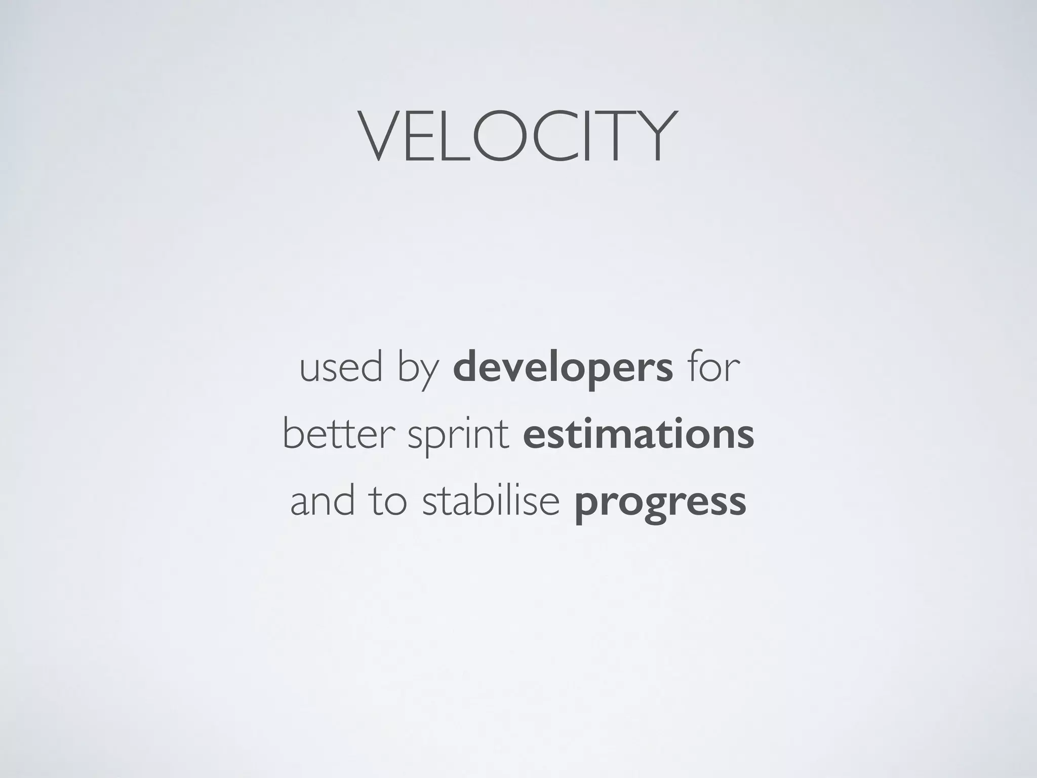 Delivered product?
Sprint Review
Timeboxed meeting for the Scrum team 
and stakeholders to review the product increment
max 1 hour per week of sprint
 