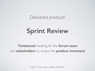 VELOCITY GRAPH
| | | | | | | |
LongTerm ?
Remaining
story points
Sprints| | | | | | | |
Stability ?
Predictability ?
 