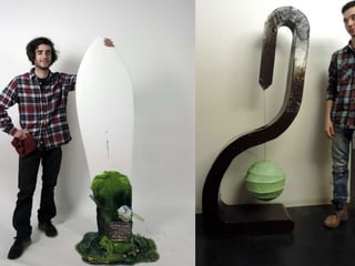 Une sculpture / Un socle