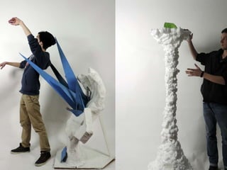 Une sculpture / Un socle