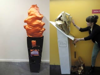 Une sculpture / Un socle