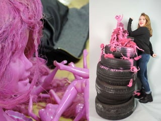 Une sculpture / Un socle