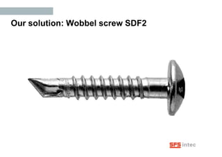 Our solution: Wobbel screw SDF2
 
