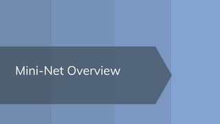 Mini-Net Overview
 