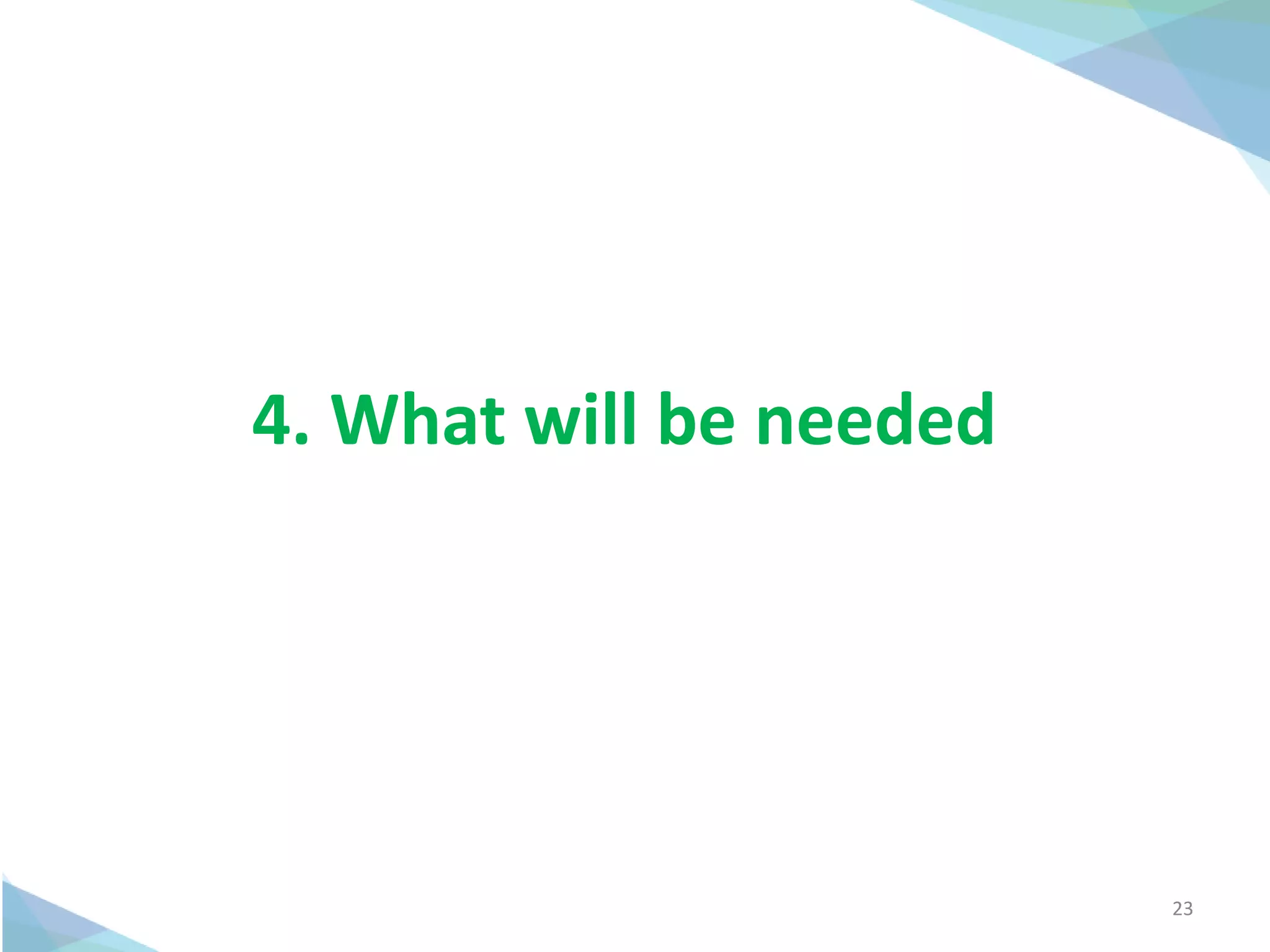 4. What will be needed
23
 